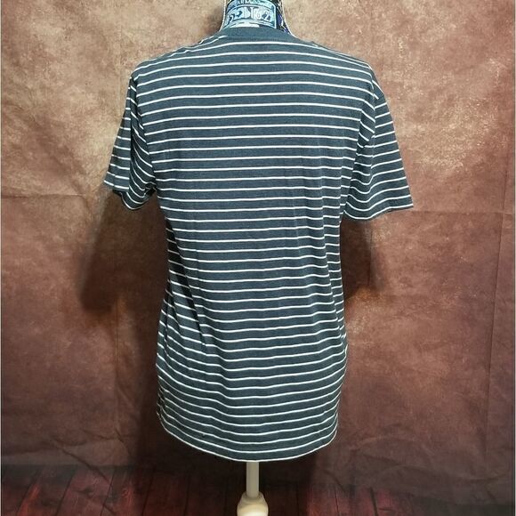 J.CREW blue/white striped pocket tee - Picture 5 of 5